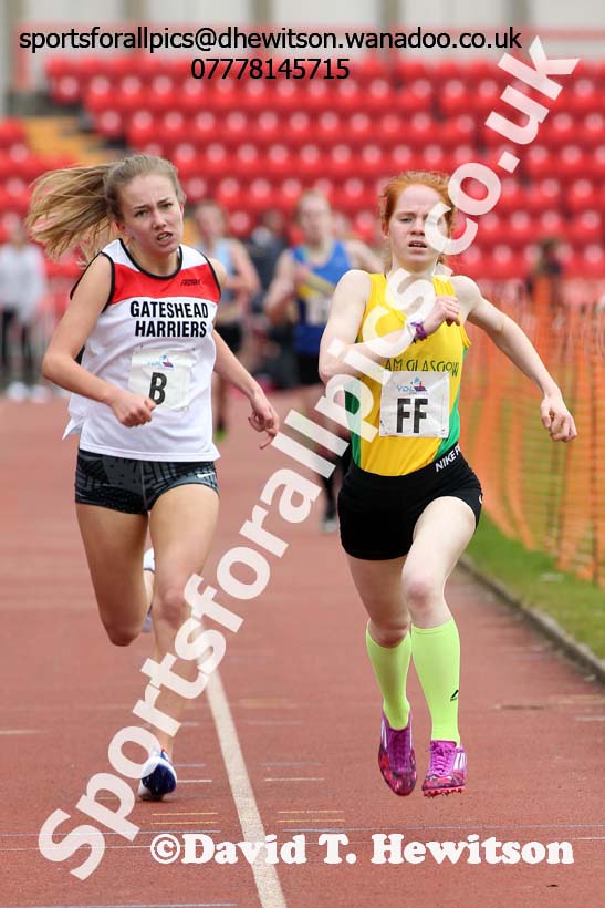 Womens under-17s, UK Under-20/17s Youth Development League, Gateshead Stadium. Photo: David T. Hewitson/Sports for All Pics